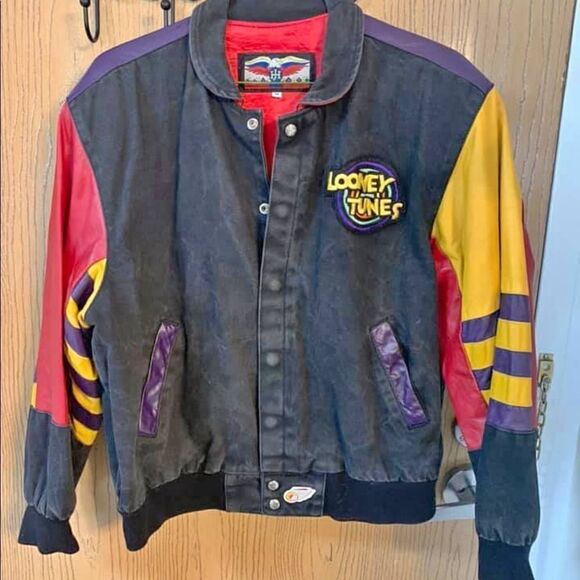 Looney tunes  bomber varsity starter Jeff Hamilton - Picture 2 of 2